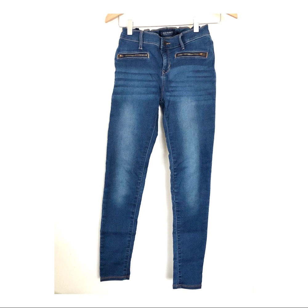 2 Skinny Jeans Old Navy size 14 & Forever 21 Sz 24